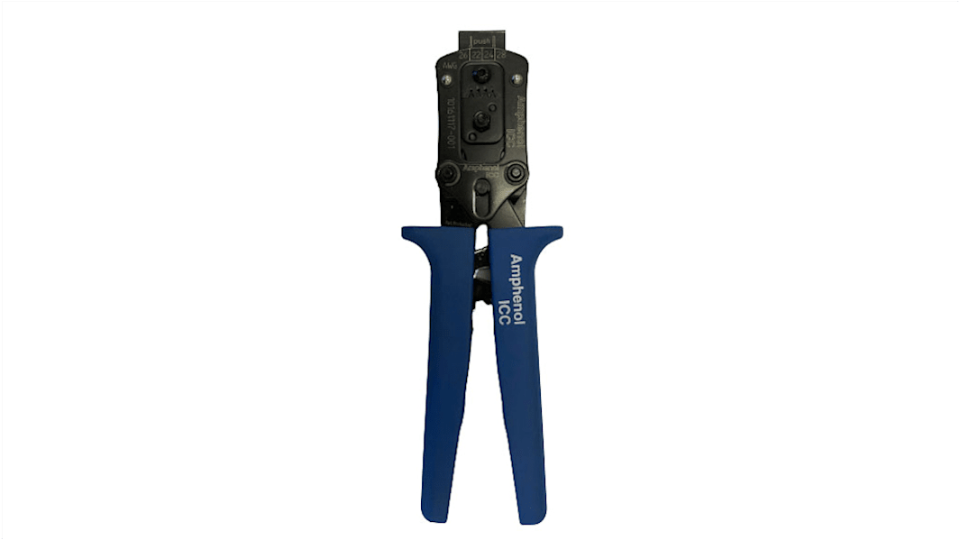 Amphenol Minitek MicroSpace Hand Crimpzange für Minitek MicroSpace-Steckverbinderkontakte
