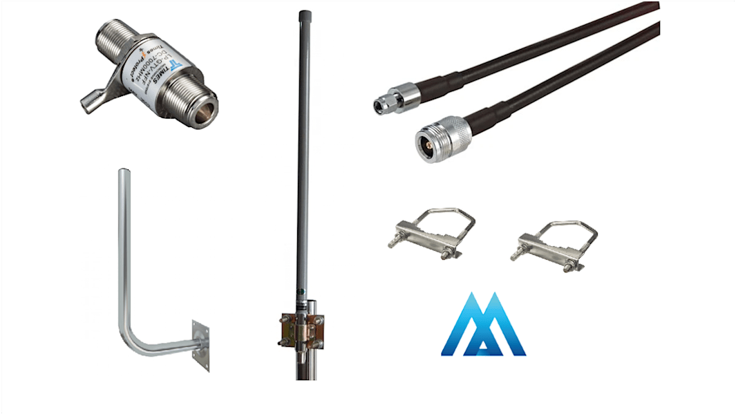 MCGILL MICROWAVE SYSTEMS LTD Wall Fixing Kit Hel-Kit-868-Wall-6dBi