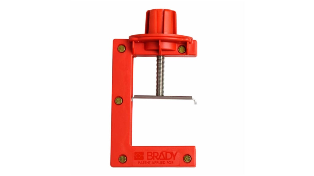 Verrouillage pour robinet papillon Brady 4 serrures Nylon, anse de 7.14mm