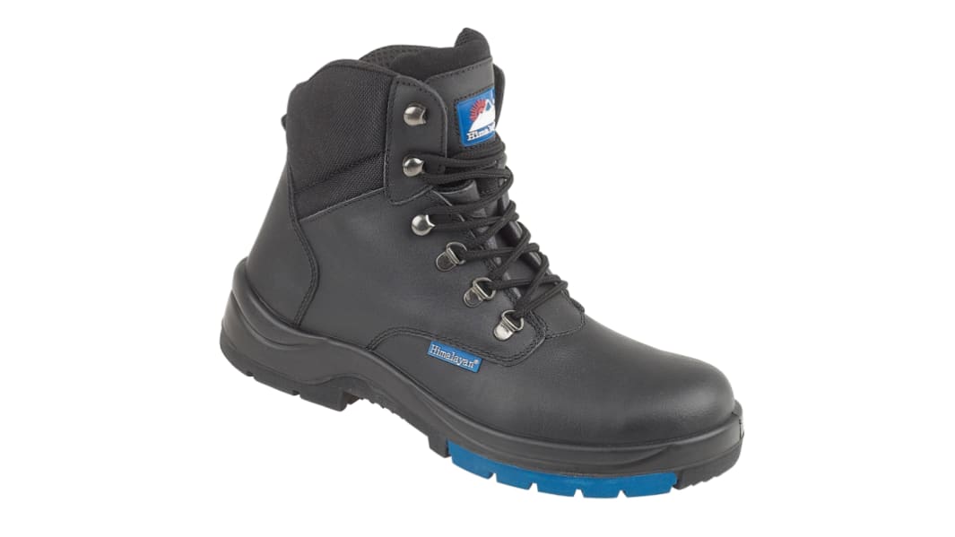 Himalayan 5104, Herren, Sicherheitsstiefel Schwarz mit Stahl-Schutzkappe, Größe 41 / UK 7