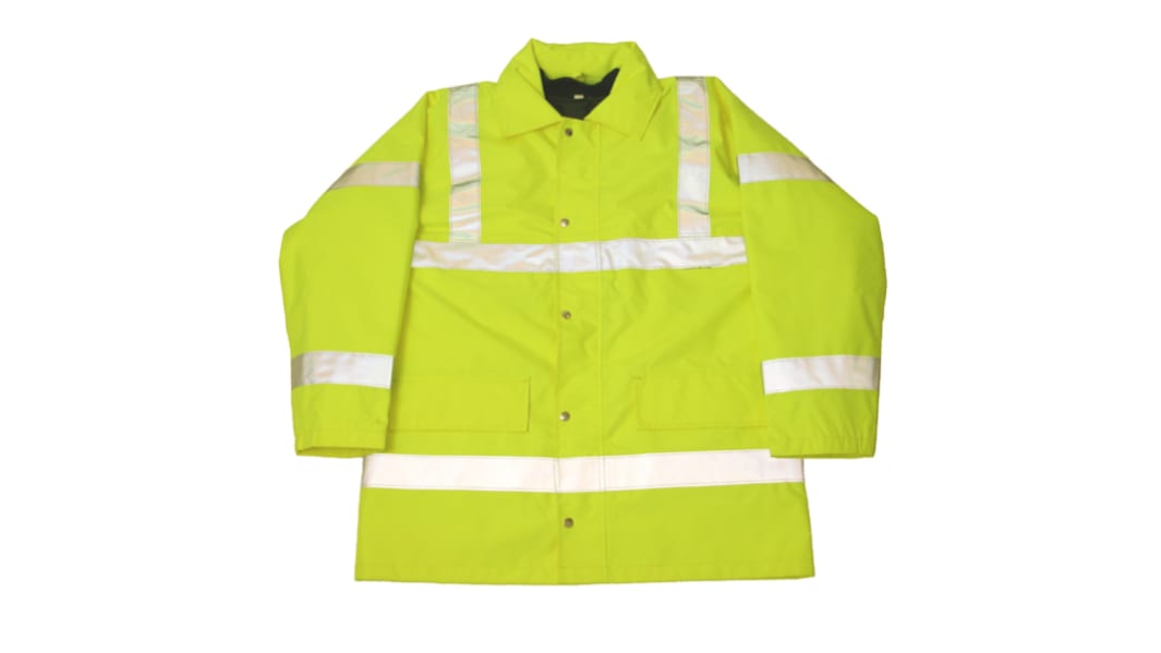 Orbit International HV10 Yellow Unisex Hi Vis Jacket, L