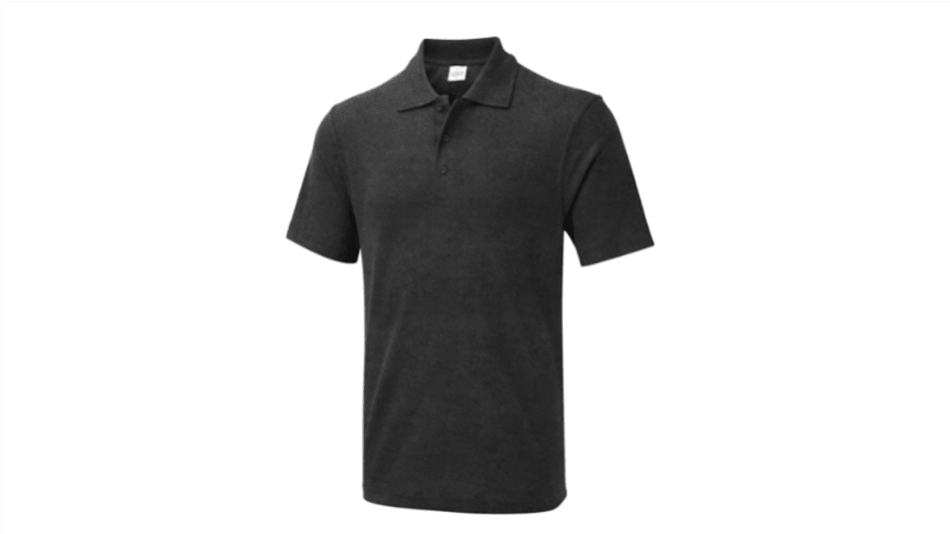 Uneek Cotton, Polyester Polo Shirt, UK- M, EUR- M