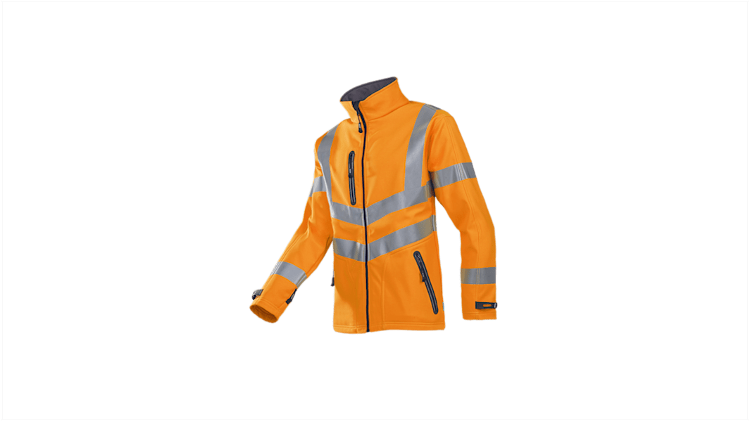 Sioen Dexter Orange Unisex Hi Vis Jacket, 3XL