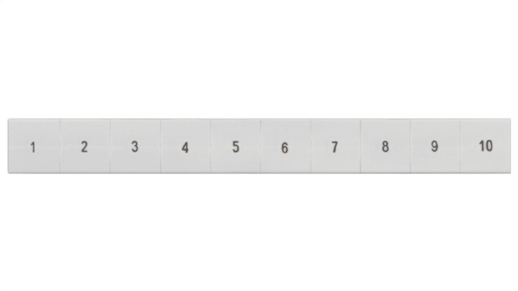Siemens マーカーストリップ 8WH8120, マーカーストリップ