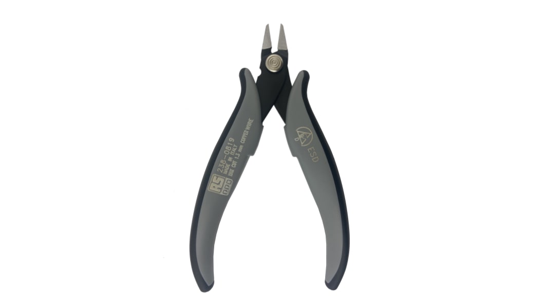 RS PRO Seitenschneider 138 mm / Backen 10mm, Schneidleistung 1.3mm