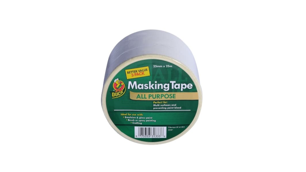 DUCK TAPE 260121 Beige Masking Tape 25mm x 25m