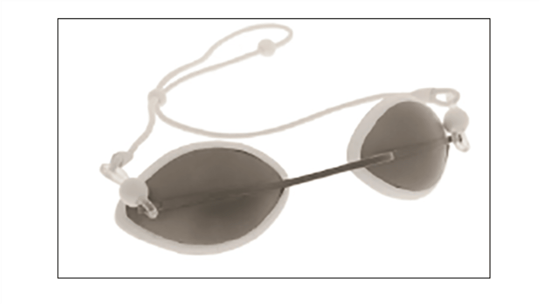 Lunettes de protection Global Laser, Argent