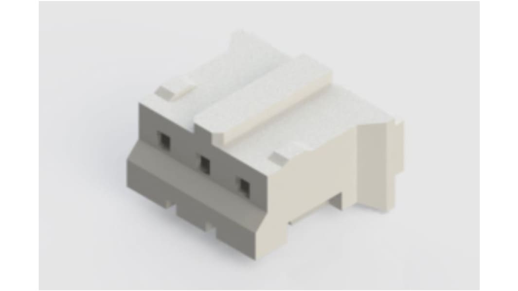 EDAC Crimpsteckverbinder-Gehäuse Buchse 2mm, 3-polig / 1-reihig