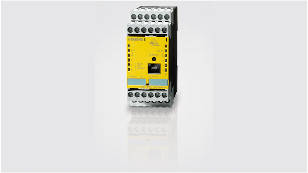 Relé de seguridad Siemens ASIsafe Extended AS Interface de 2 canales, para Control de seguridad
