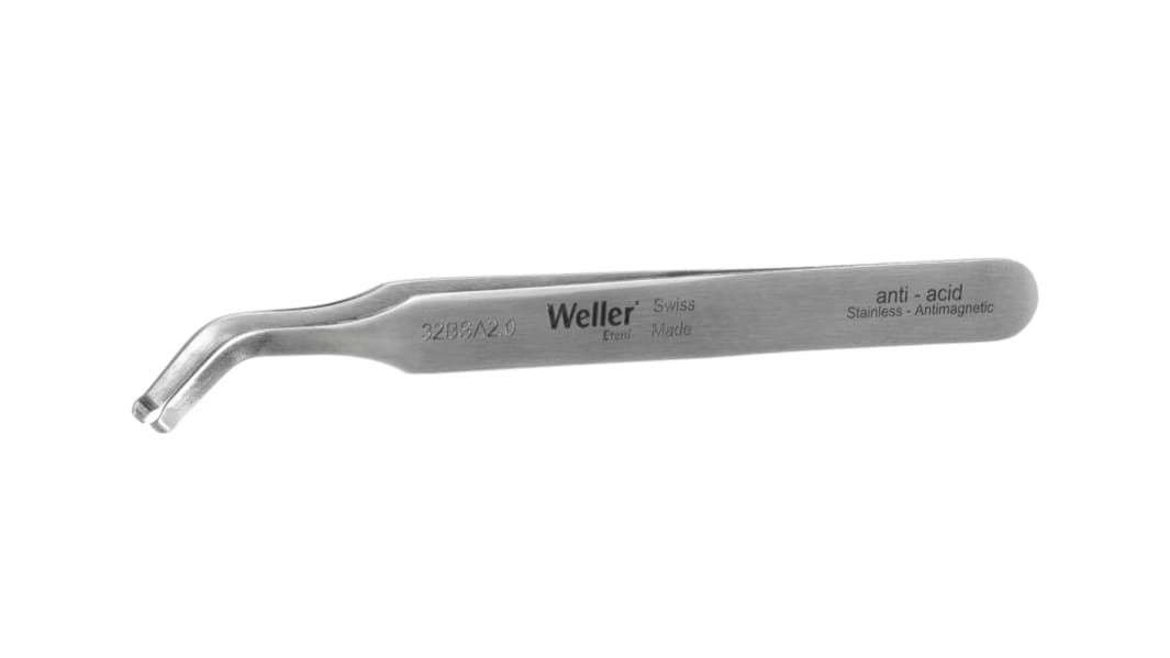 Brucelles Erem 32BSA2 pointe Arrondie en  en inox, L. 115 mm