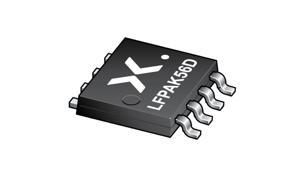 Nexperia Dual N-Channel MOSFET, 40 A, 60 V, 8-Pin LFPAK56D BUK9K13-60RAX