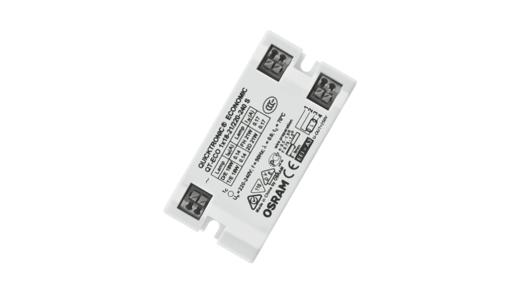 Osram 21 W Electronic Compact Fluorescent Lighting Ballast, 240 V