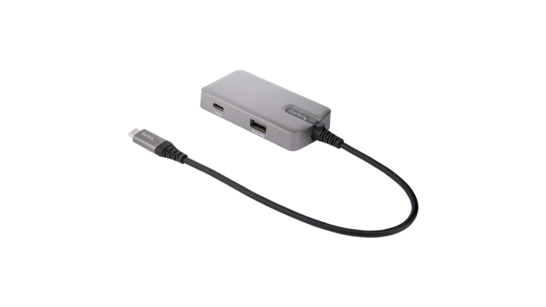 StarTech.com Laptop Multifunktions-Adapter, USB-C, USB 3.1, mit HDMI, 3 x USB Ports USB A, USB C-Anschl. 1 Displays