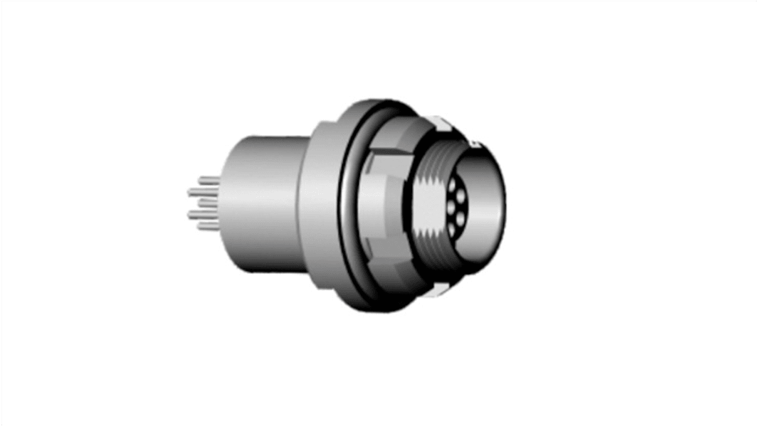 RS PRO Circular Connector, 19 Contacts, Panel Mount, M14 Connector, Socket, Female, IP68