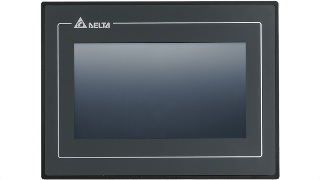 Delta Electronics DOP Series HMI Touch Screen HMI - 7 in, TFT LCD Display, 800 x 480