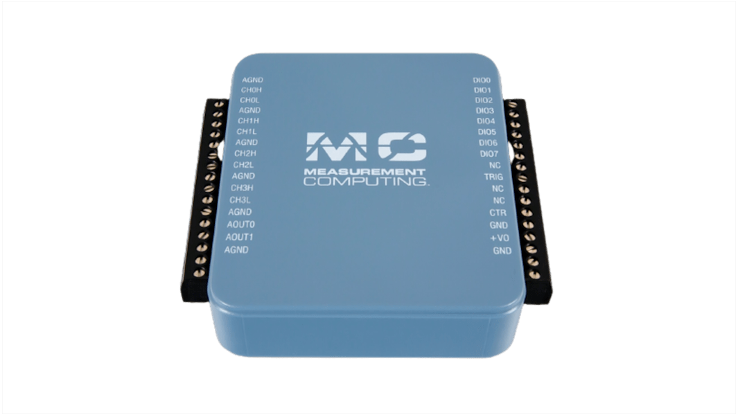 Digilent MCC USB-231 Data Acquisition, 8 SE/4 DIFF Channel(s), USB, 100ksps, 16 bit