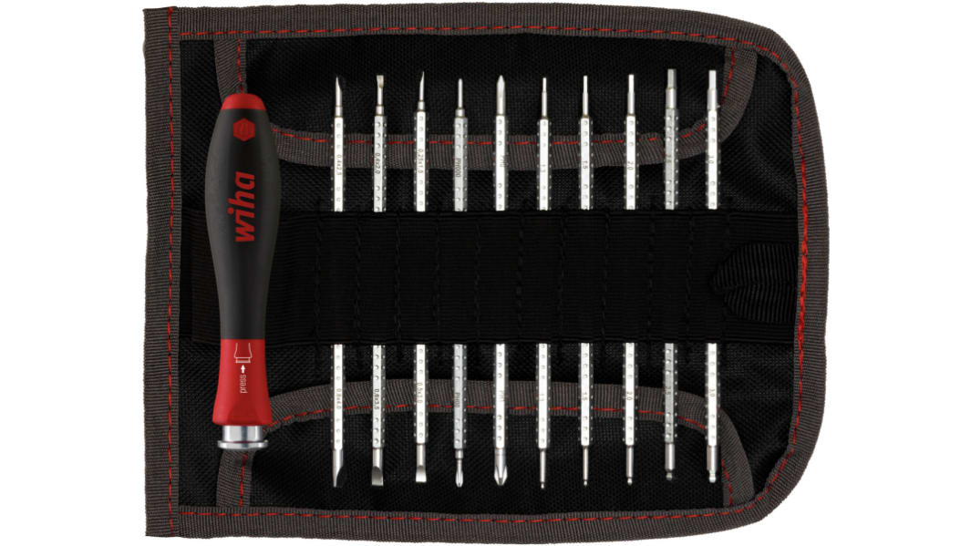 Wiha Interchangeable Screwdriver Set, 12-Piece