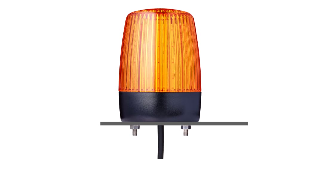 Balise à LED Multi-flash à LED Ambre AUER Signal série PFH, 230/240 V