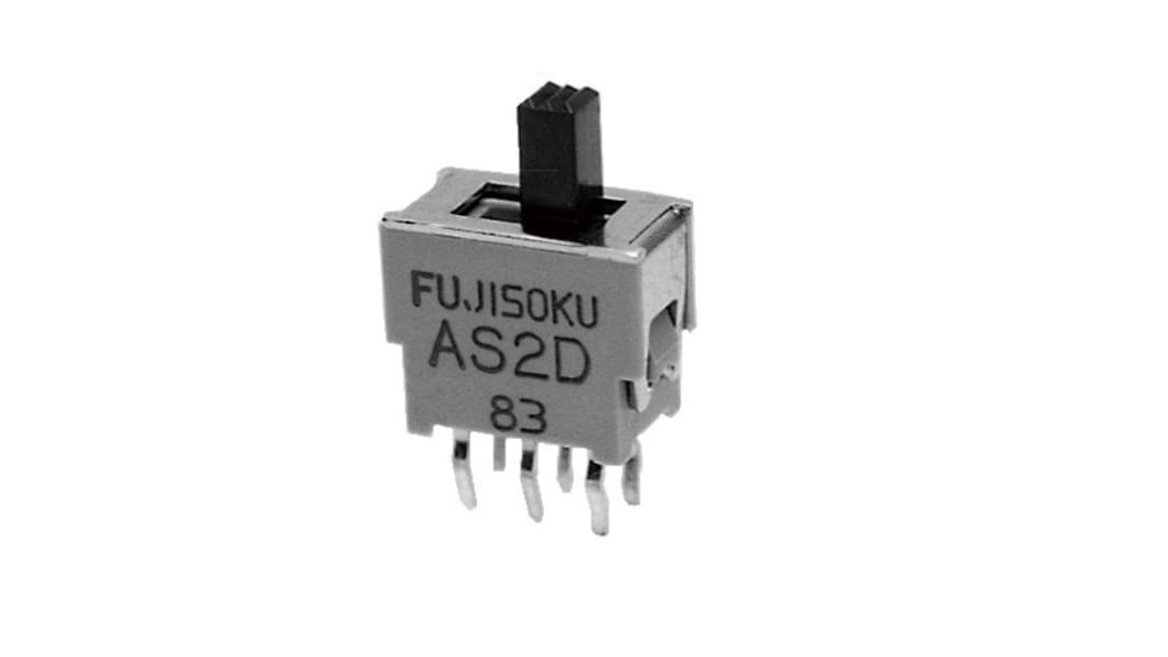 Interruttore a slitta DPDT On-On montaggio su PCB