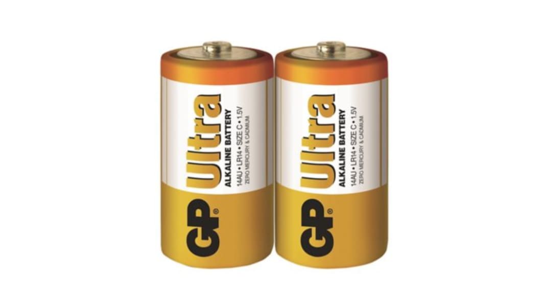 Gp Batteries GP Batteries Ultra Alkaline 1.5V C Batteries