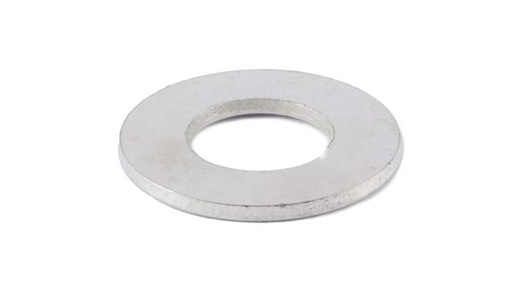 Zinc Plated Steel Plain Washers, 5/16in