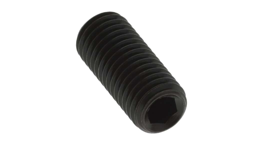 Black Oxide Alloy Steel Socket 10-32in x 1in Grub Screw