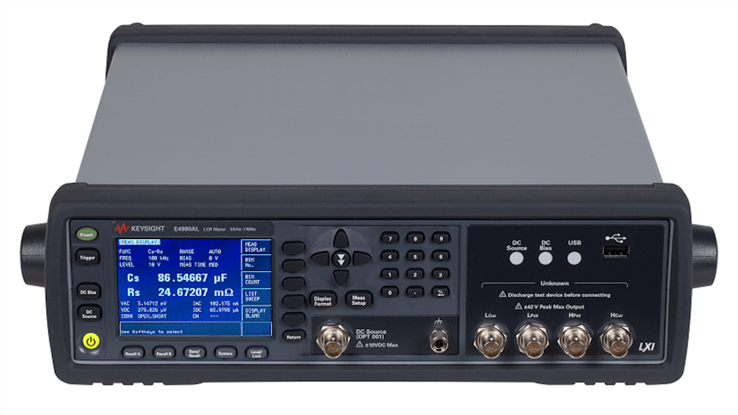 Keysight Technologies LCRメータ, E4980AL-102 1MHz