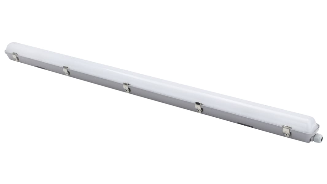 PowerLED 35 W LED Batten Light, 220 → 240 V ac, 1 Lamp, Anti-corrosive, 1.567 m Long, IP65