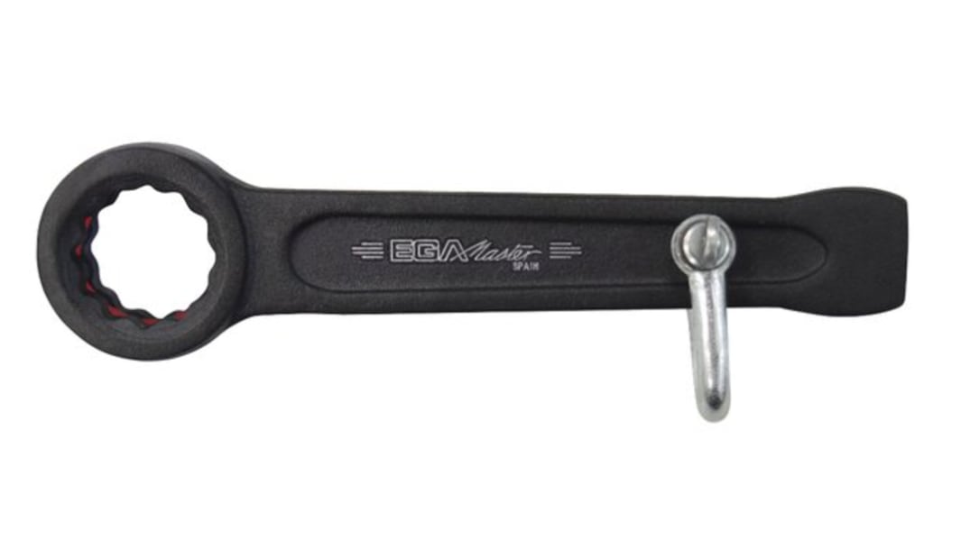 Ega-Master Strap Wrench, 225 mm Overall, 41mm Jaw Capacity, Metal Handle