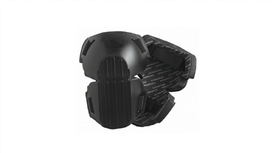 Impacto Black Anti Slip Foam Hook & Loop Knee Pad