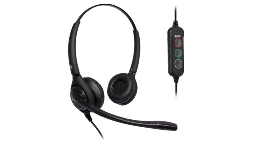 JPL 502S-USB On-Ear-Headset USB A Verdrahtet