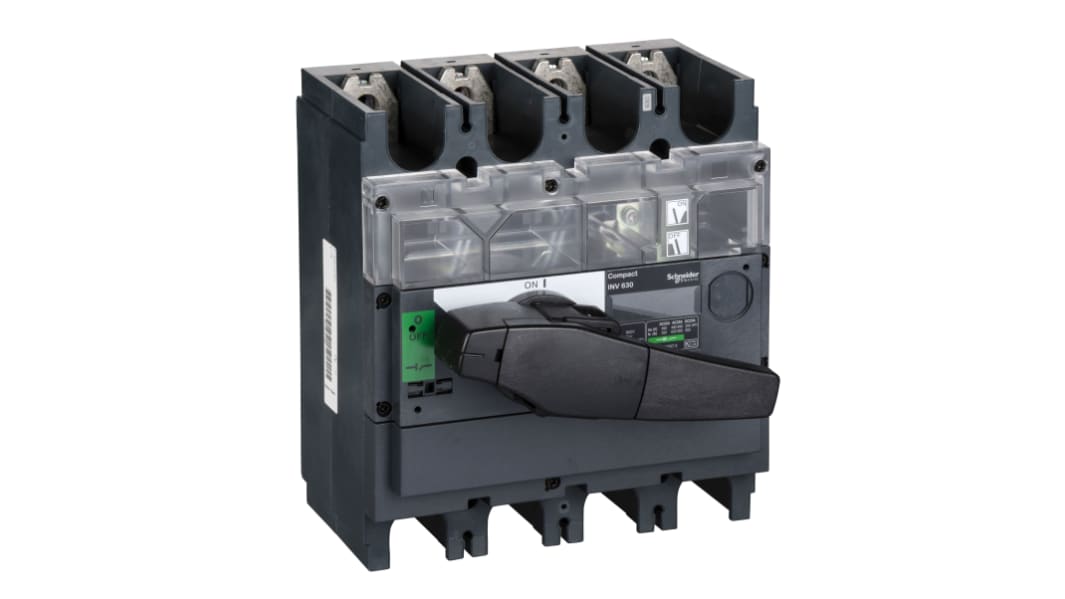 Interrupteur-sectionneur Schneider Electric Compact, 4, 630A