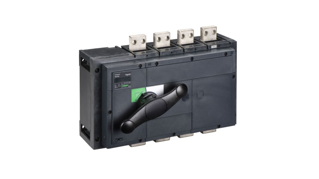 Interrupteur-sectionneur Schneider Electric Compact, 4, 800A