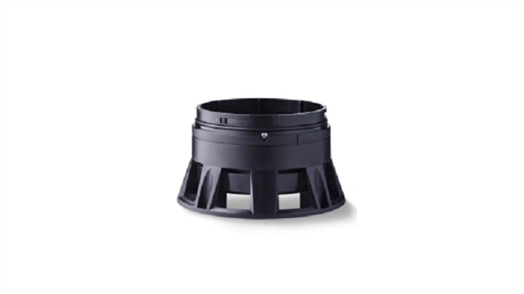 AUER Signal IP66 Rated Black Mounting Base for use with R-series 240 V