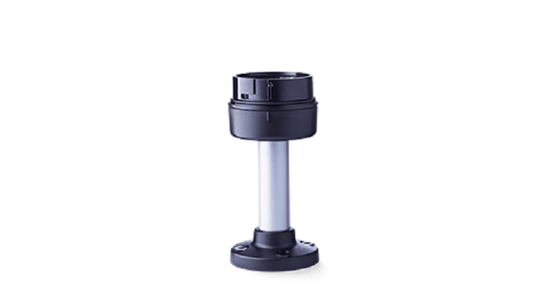 Socle tubulaire en aluminium de 400 mm AUER Signal, série PC7MR, PC7