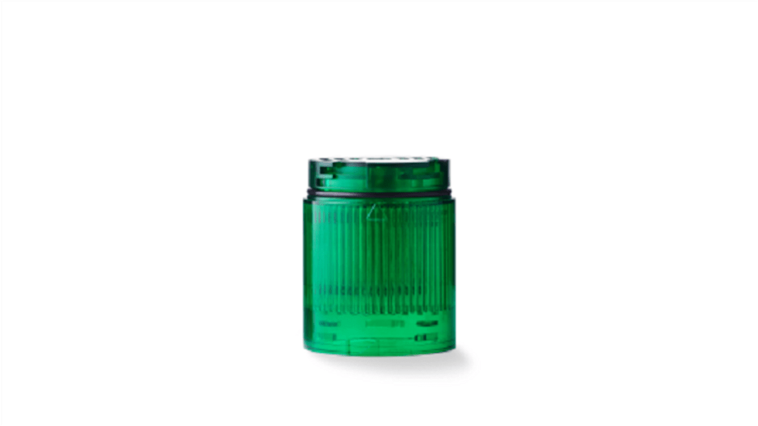 Módulo luminoso AUER Signal CT5DF Estroboscópica doble, Intermitente, Fija, Estroboscópica, LED, Verde, Ø 50mm, alim.