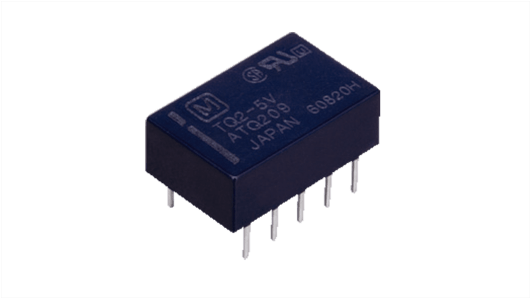 Panasonic Bistabiles Relais Printrelais, 9V dc Spule, 2-poliger Wechsler