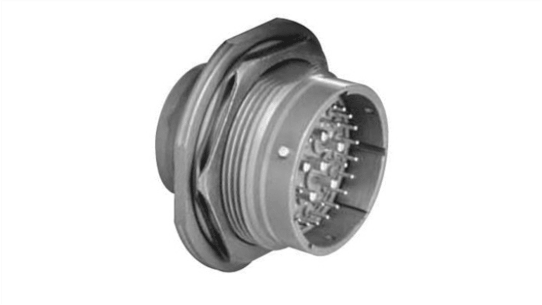 Amphenol India 10 Way MIL Spec Circular Connector Receptacle, Socket Contacts