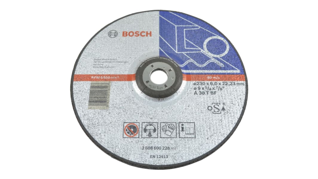 Bosch 研摩ディスク 酸化アルミニウム(アルミナ)