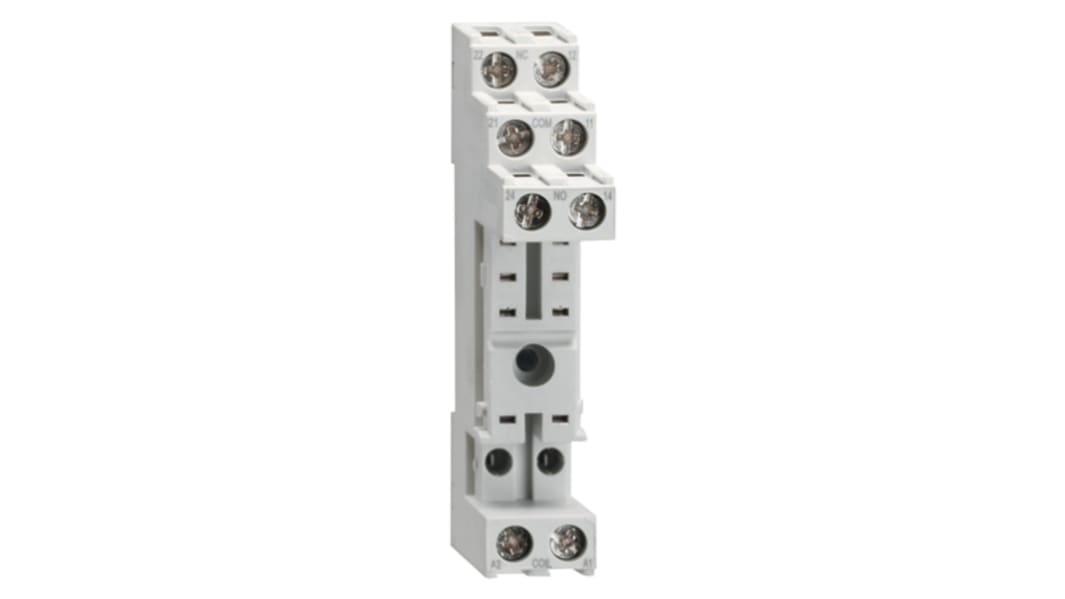Support relais Lovato série HR SERIES, Rail DIN, 230V c.a., pour Relais