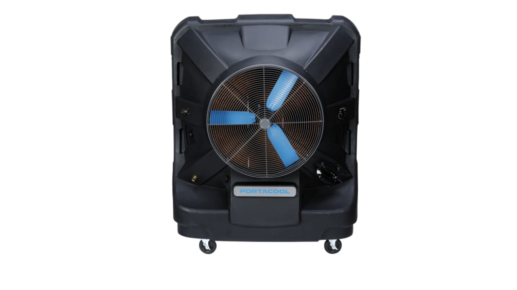 Climatizador evaporativo Portacool B.V serie Jetstream 260, refrigeración 290m², caudal 12500cfm, ruído 78dB,
