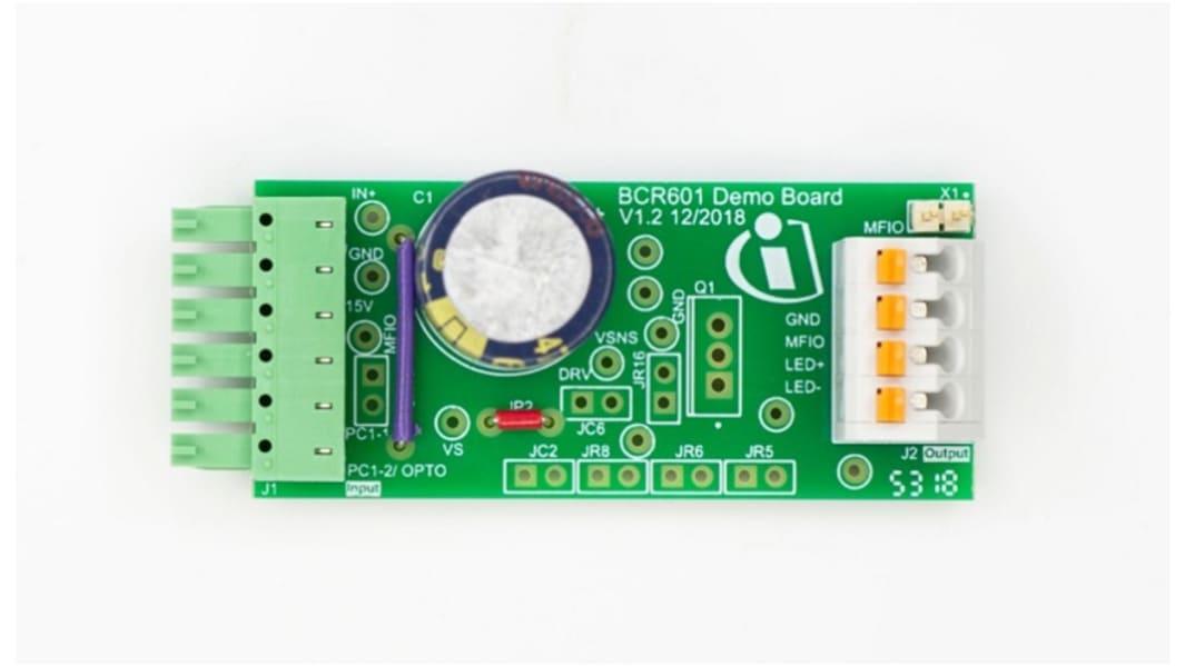 Carte de démonstration, Carte d'évaluation pour XDPL8219 compatible avec  BCR601 Driver de LED Infineon