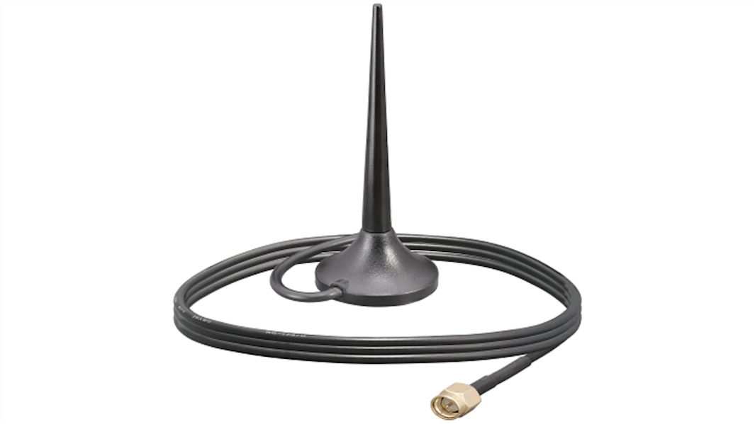 Linx ANT-2.4-MMG2-SMA-1 Whip Multi-Band Antenna with SMA Male Connector, ISM Band