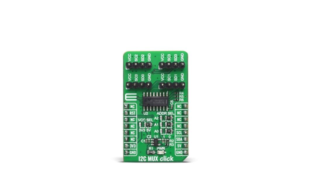 Strumento di sviluppo comunicazione e wireless MikroElektronika I2C MUX Click