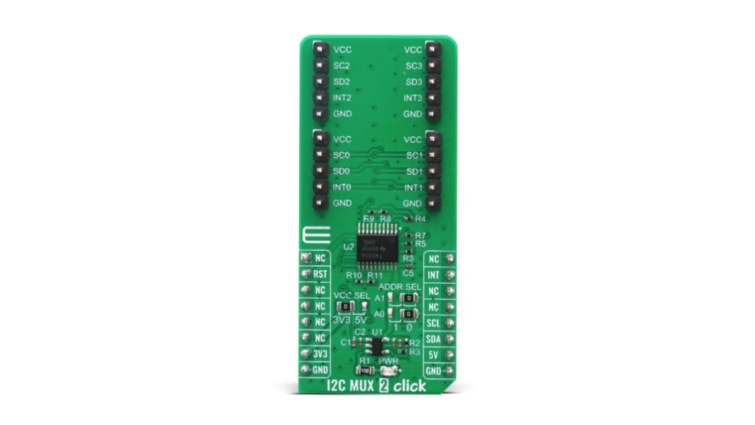 Strumento di sviluppo comunicazione e wireless MikroElektronika I2C MUX 2 Click