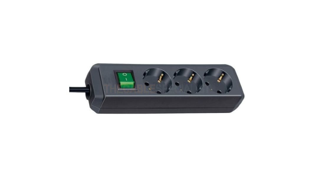 Rallonge électrique brennenstuhl 3m, 3 prise Type F - schuko allemand, USB