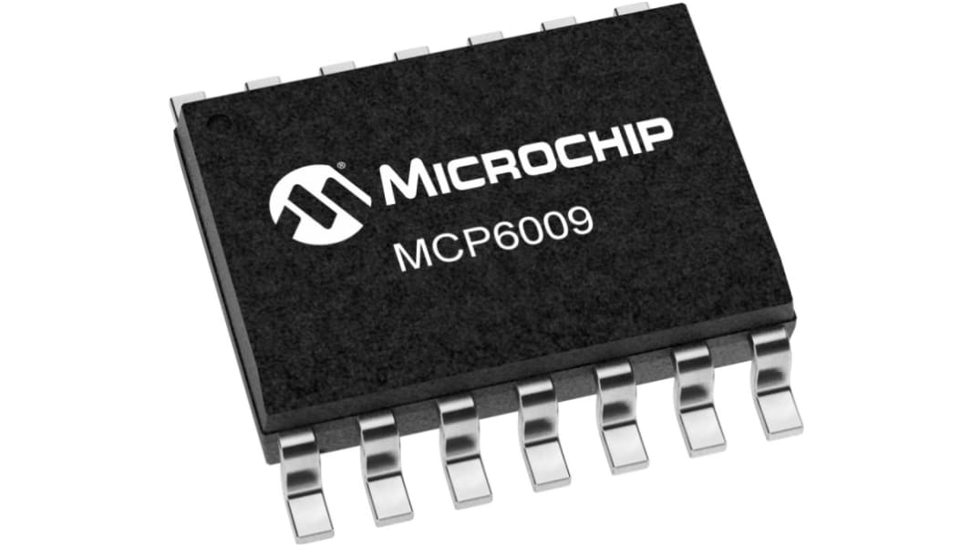 Microchip Operationsverstärker SMD TSSOP, einzeln typ. 1,8 → 5,5 V, 14-Pin