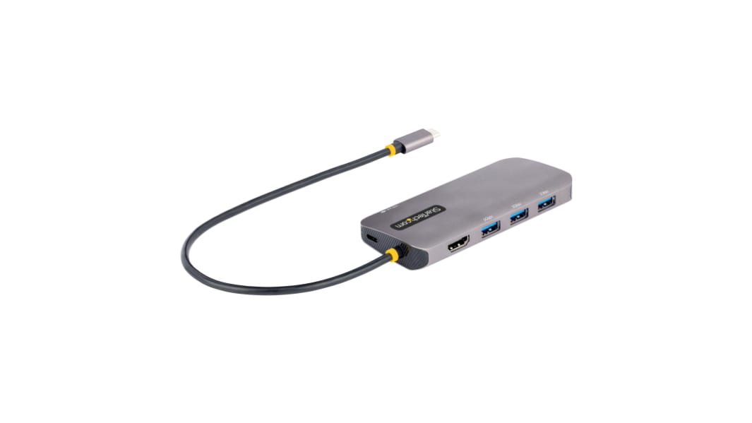 StarTech.com Docking-Station, USB-C, USB 3.2, mit HDMI, 4 x USB Ports USB A, USB C-Anschl. 1 Displays
