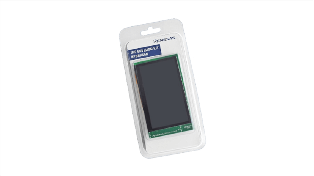 Kit de evaluación RX65N Envision Kit de Renesas Electronics