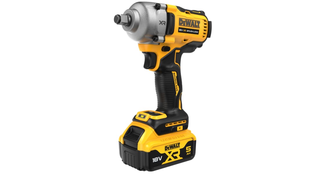 DeWALT 1/2 in 18V, 5Ah Impact Wrench Type G - British 3-Pin